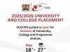 KUCCPS Application & Revision of Choices now open KUCCPS Application & Revision of Choices now open