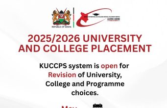 KUCCPS Application & Revision of Choices now open KUCCPS Application & Revision of Choices now open
