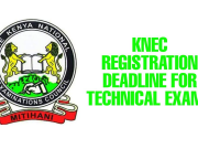 TVET KNEC Registration Deadline Closes soon TVET KNEC Registration Deadline Closes soon