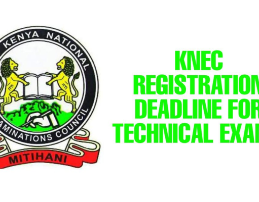 TVET KNEC Registration Deadline Closes soon TVET KNEC Registration Deadline Closes soon